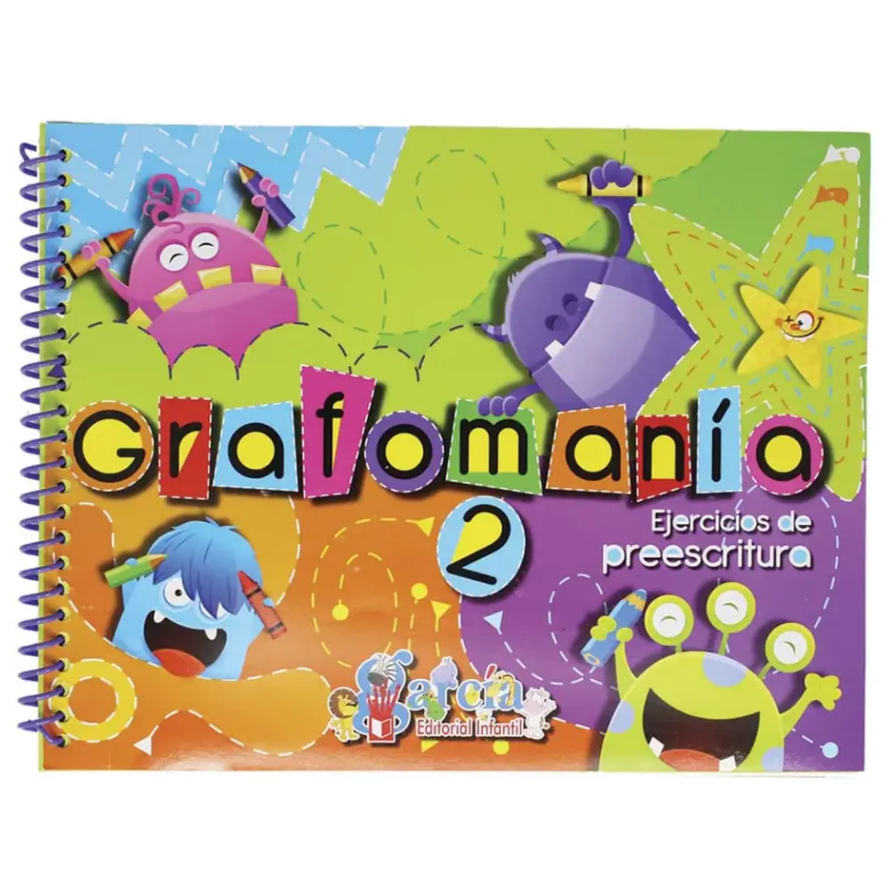 LIBRO DE EJERCICIOS DE PREESCRITURA GRAFOMANIA 2