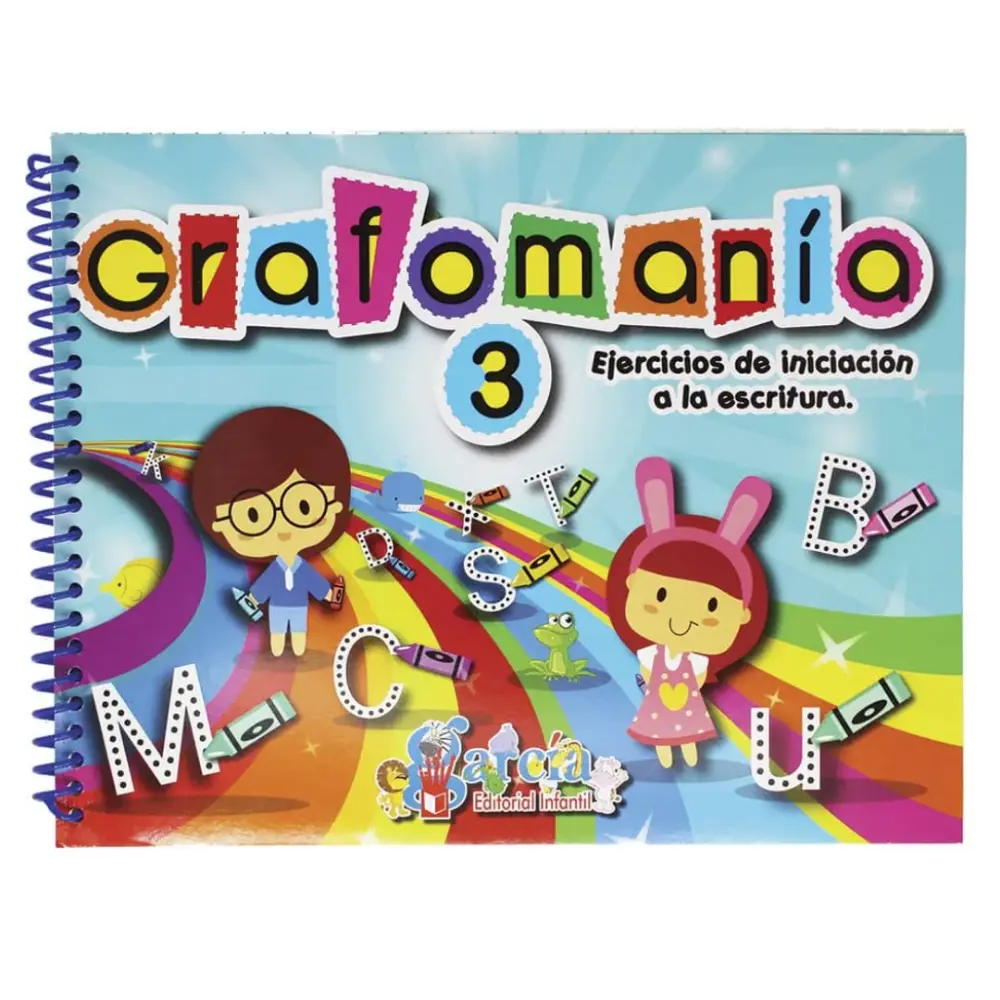 LIBRO DE EJERCICIOS DE PREESCRITURA GRAFOMANIA 3