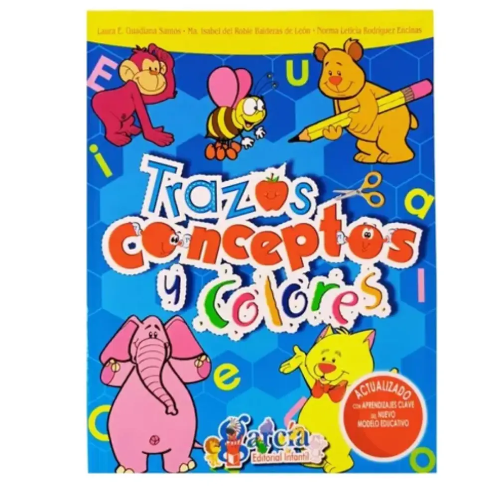 LIBRO DE TRAZOS CONCEPTOS Y COLORES GARCIA