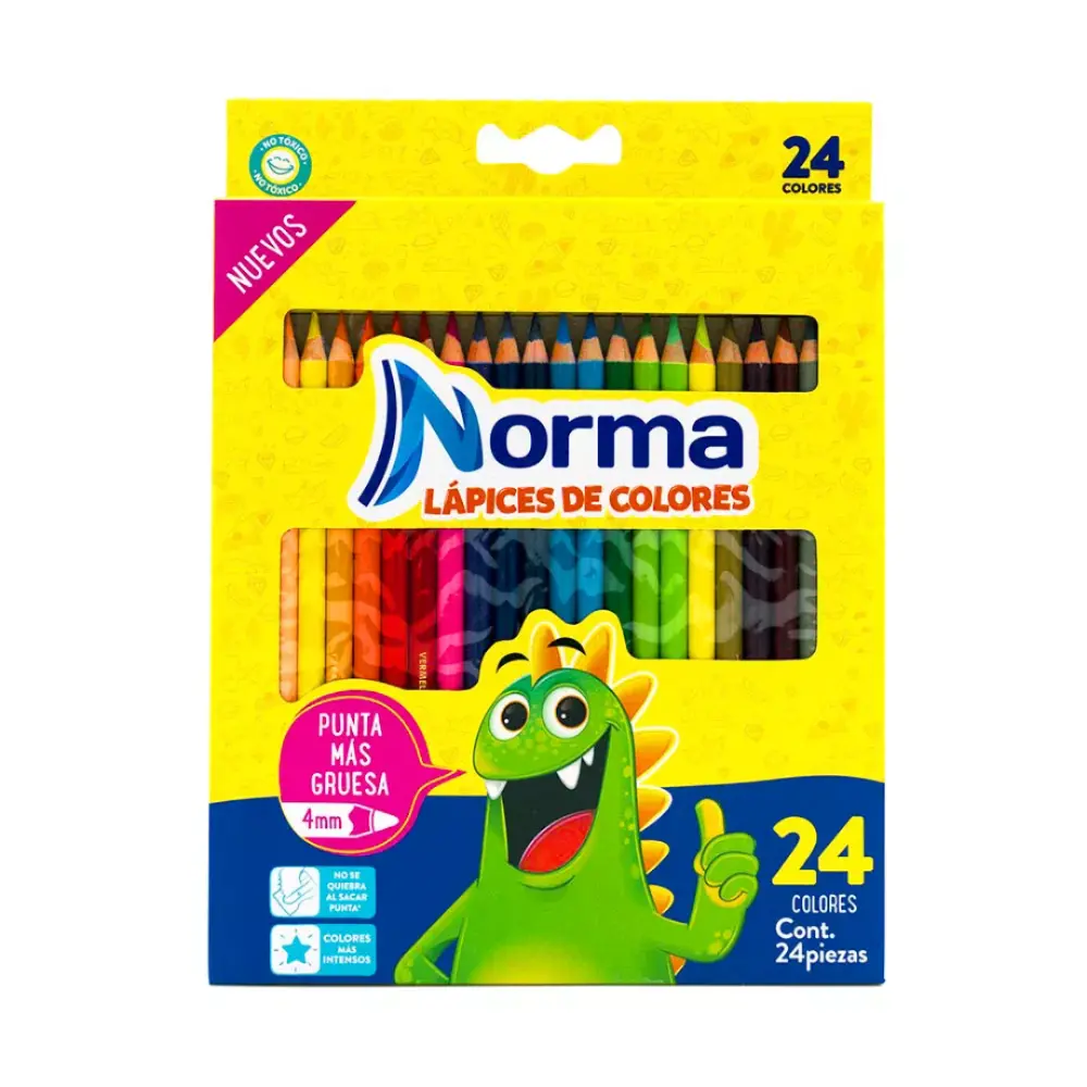 COLORES NORMA 547073 C/24 PZAS.