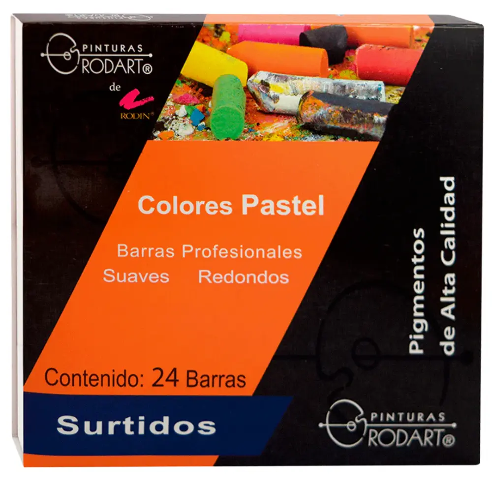 GIS AL PASTEL RODART ESTUCHE CON 24 PZAS.