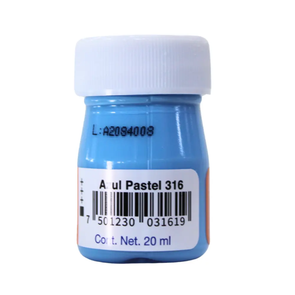 PINTURA POLITEC 316 AZUL PASTEL 20 ML. - Image 2