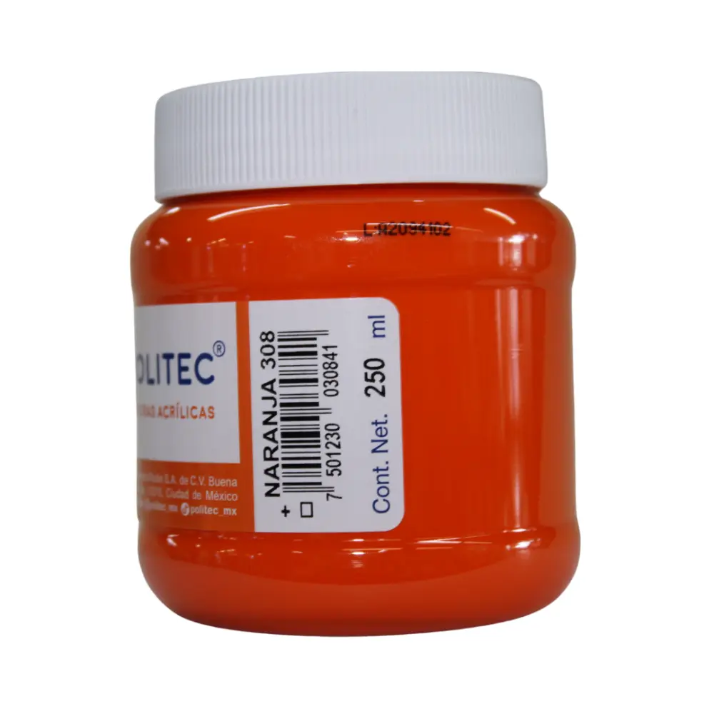 PINTURA POLITEC 308 250 ML. NARANJA - Image 2