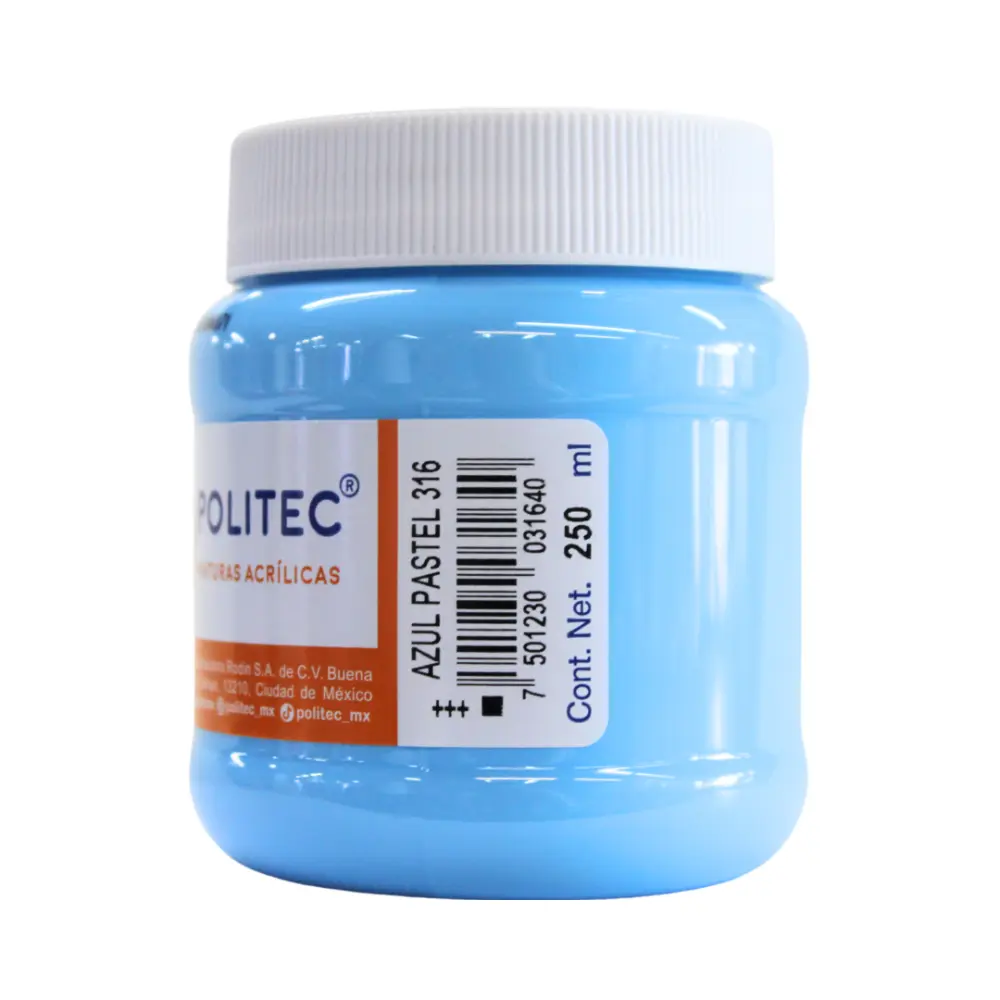PINTURA POLITEC 316 250 ML. AZUL PASTEL - Image 2
