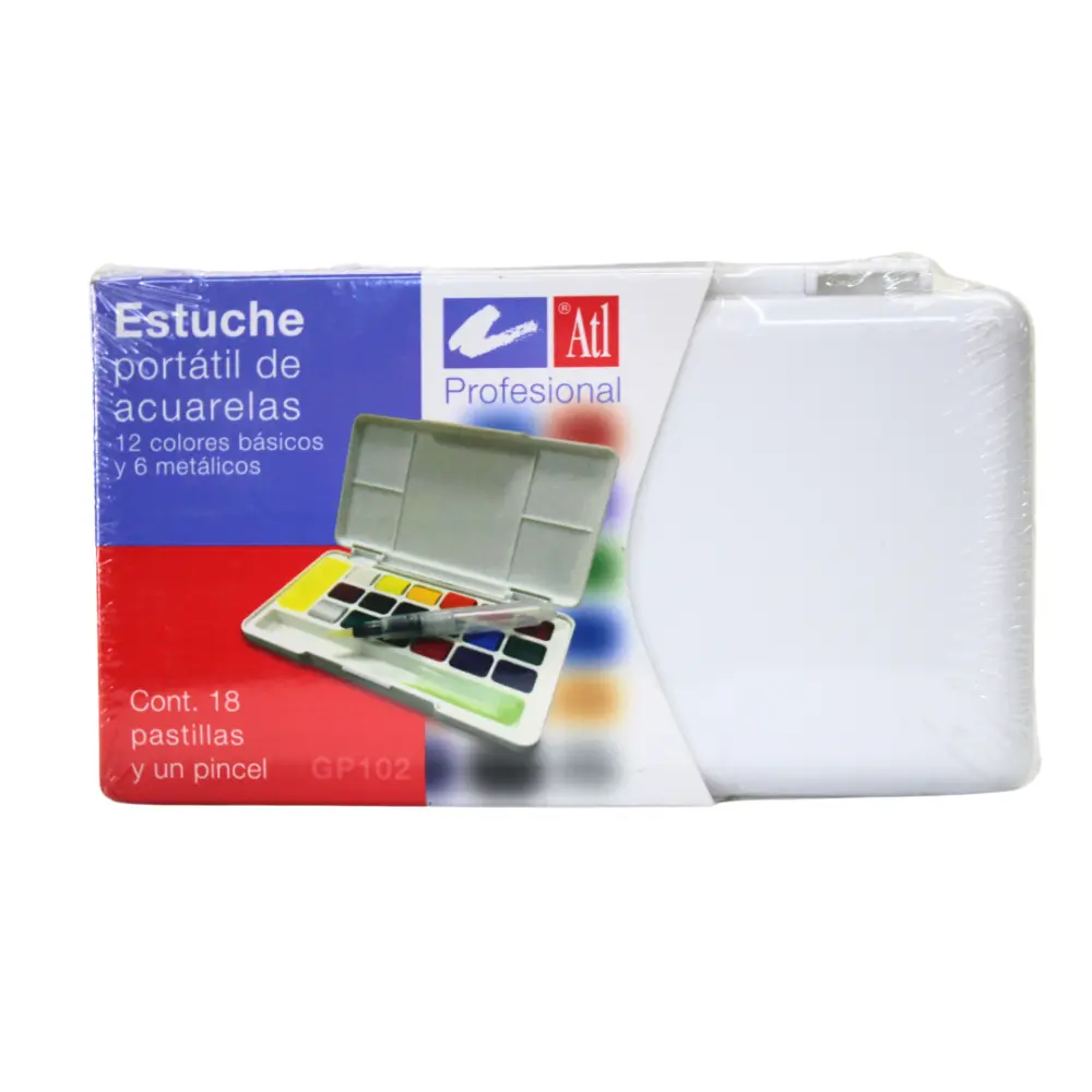 ACUARELA PROFESIONAL ATL C/18 PASTILLAS