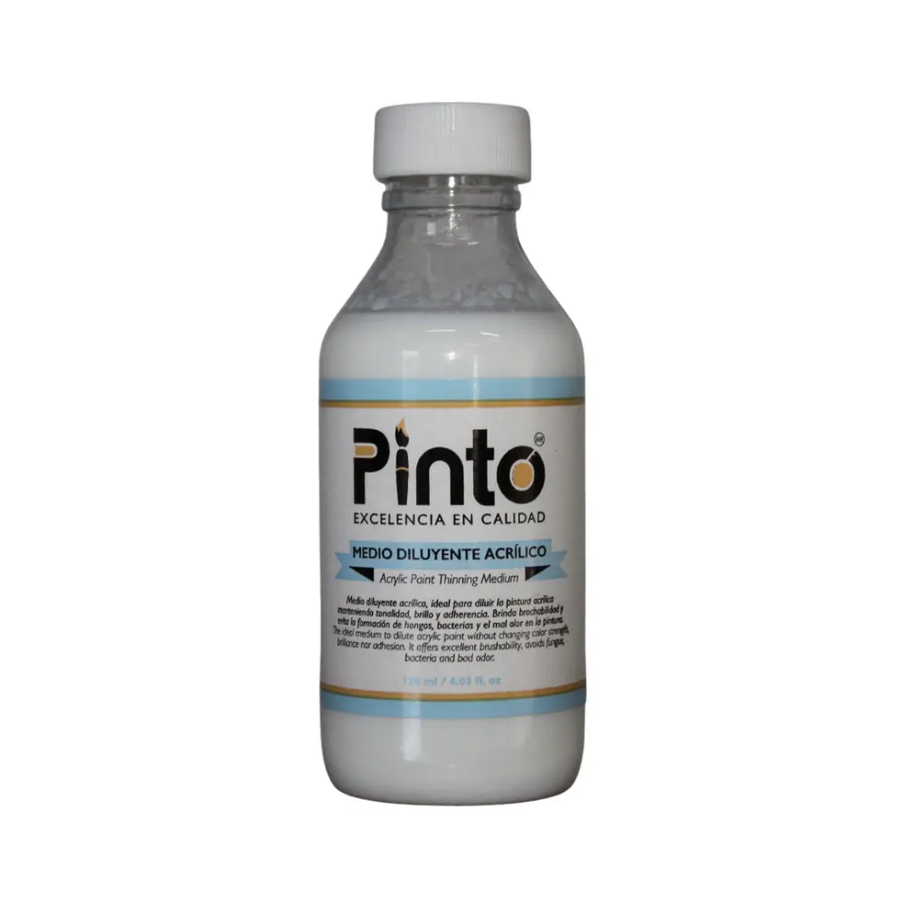 MEDIO DILUYENTE PINTO PARA PINTURA ACRILICO 120ml 300034