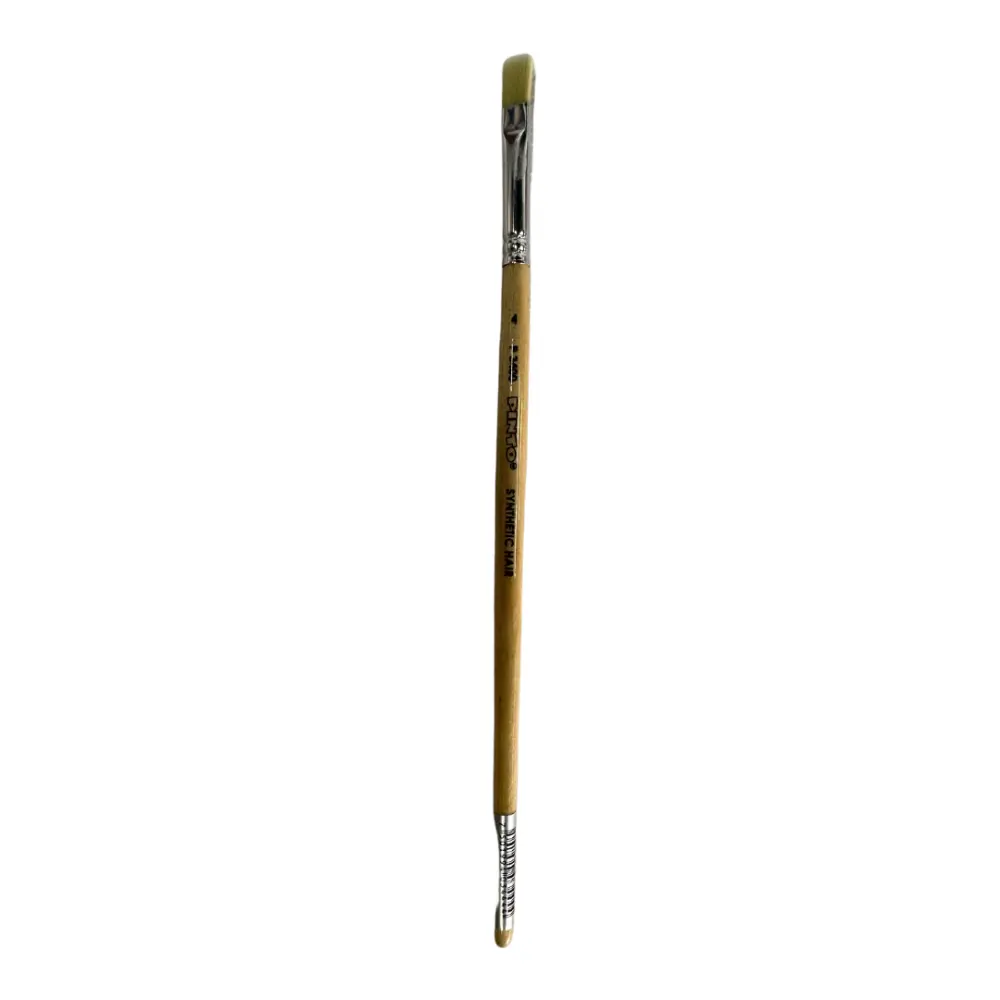 P3400-4  PINCEL PINTO PLANO PELO MARFIL SINTETICO 300164