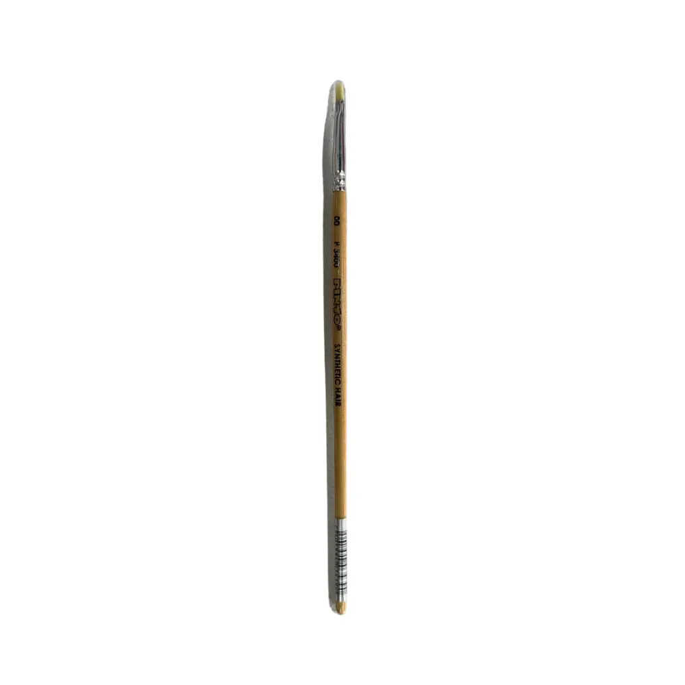 P3400-00  PINCEL PINTO PLANO PELO MARFIL SINTETICO 300182