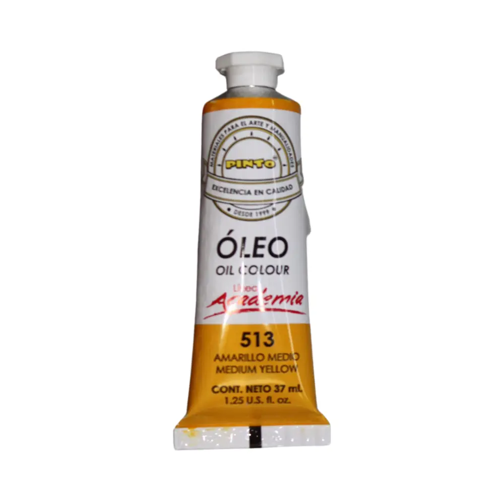 513 OLEO PINTO ACADEMIA AMARILLO MEDIO 37ML 300316