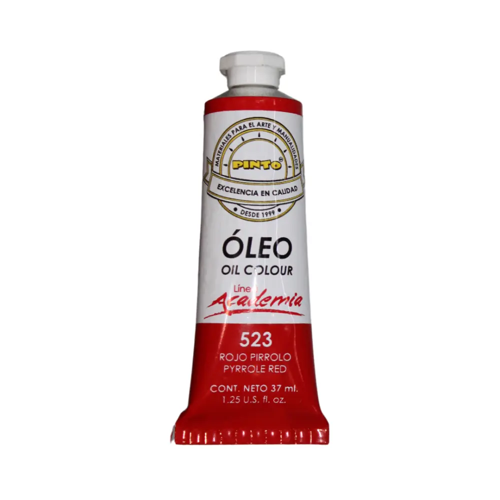 523 OLEO PINTO ACADEMIA ROJO PIRROL 37ML 300328