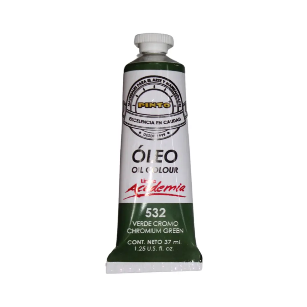 532 OLEO PINTO ACADEMIA VERDE CROMO 37ML 300342