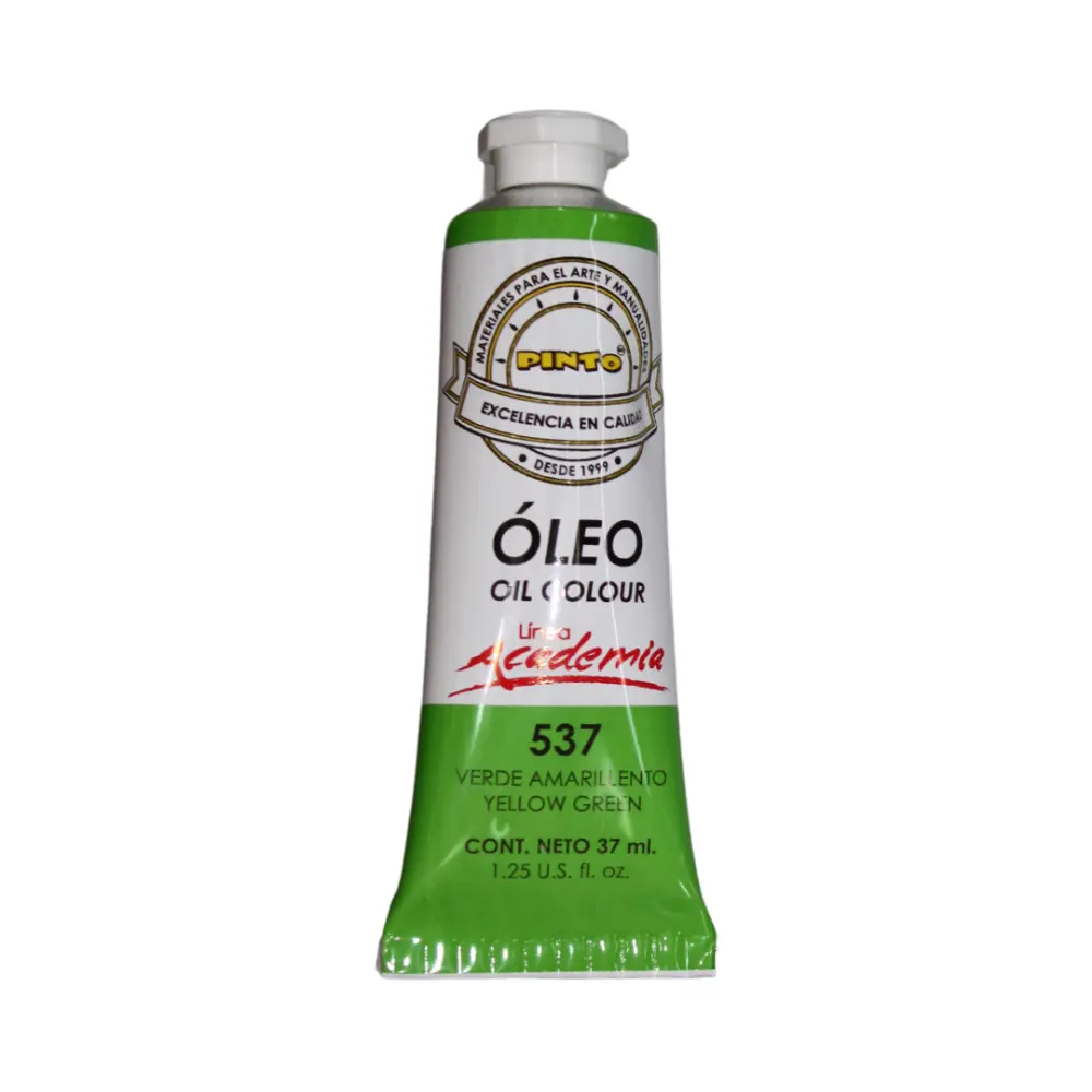 537 OLEO PINTO ACADEMIA VERDE AMARILLENTO 37ML 300352
