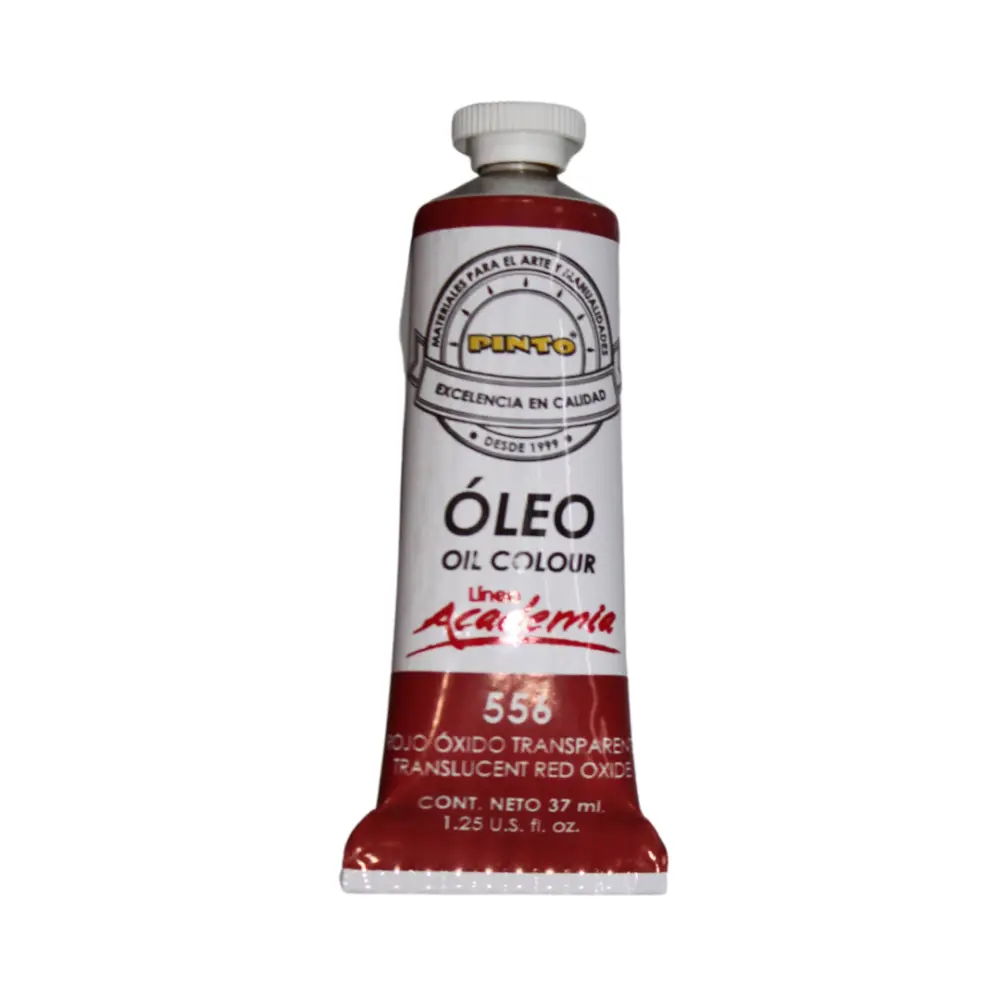 556 OLEO PINTO ACADEMIA ROJO OXIDO TRANSPARENTE 37ML 300378