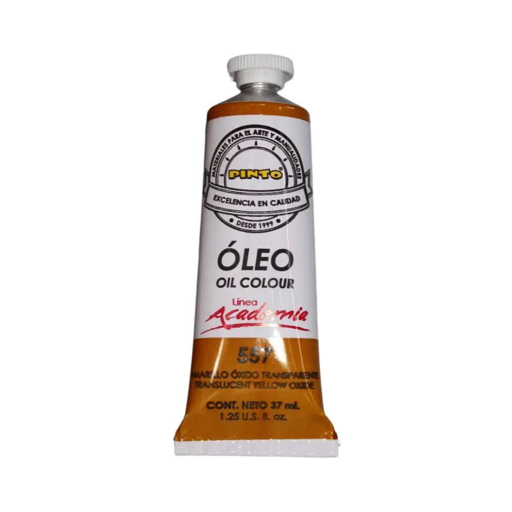 557 OLEO PINTO ACADEMIA AMARILLO OXIDO TRANSPARENTE 3 300380
