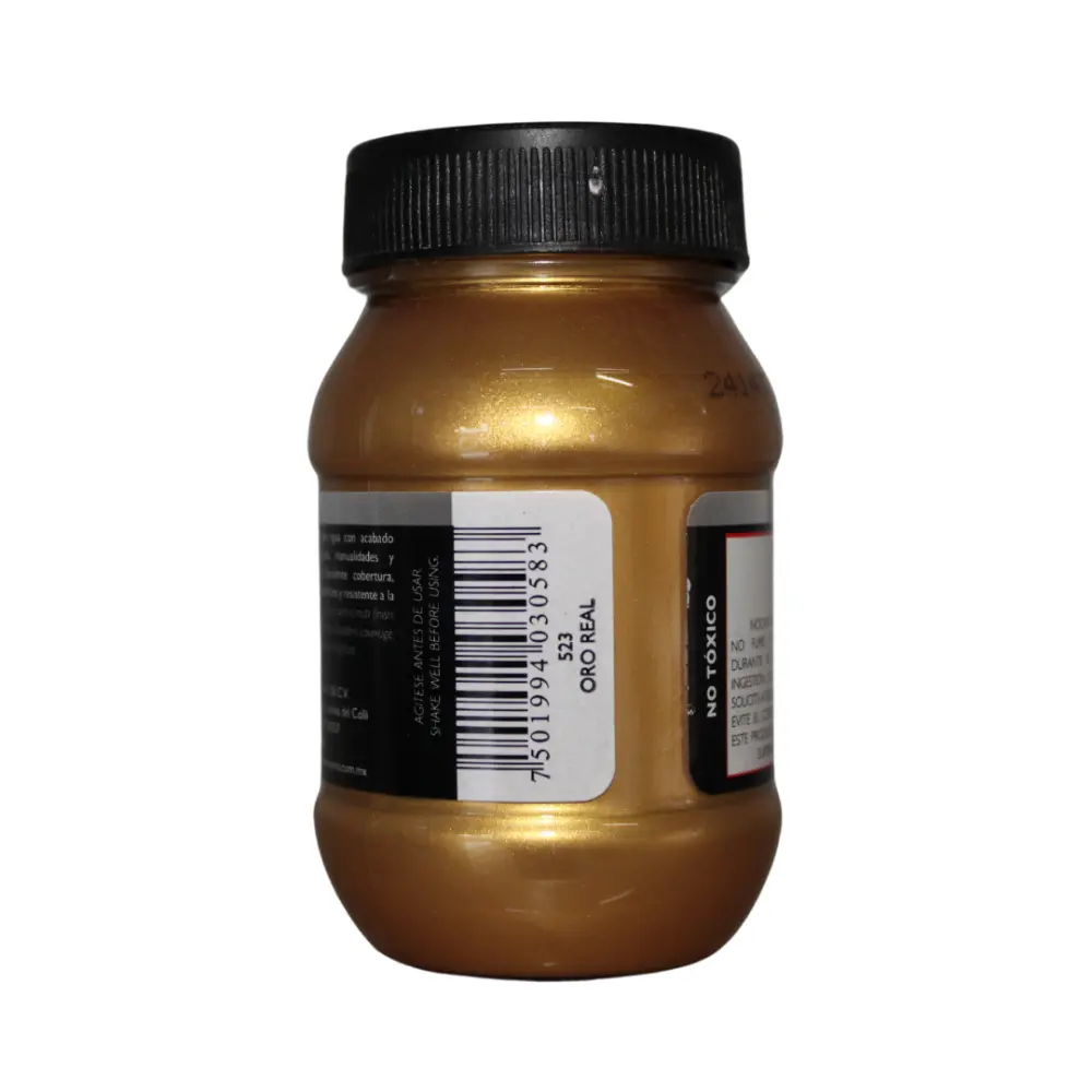 523 ORO REAL 100ml ACRILICO PINTO VANGUARDIA 300440 - Image 2