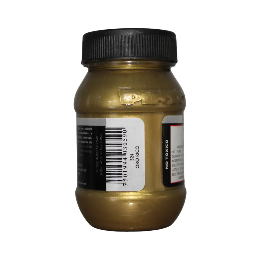 524 ORO RICO 100ml ACRILICO PINTO VANGUARDIA 300442 - Image 2