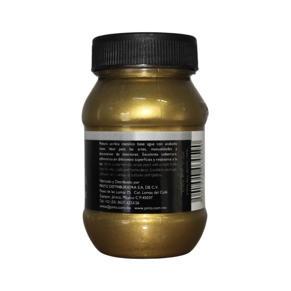524 ORO RICO 100ml ACRILICO PINTO VANGUARDIA 300442 - Image 3