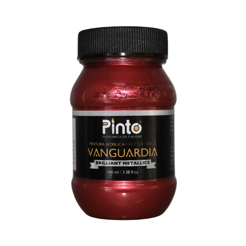 540 ROJO METALICO 100ml ACRILICO PINTO VANGUARDIA 300454