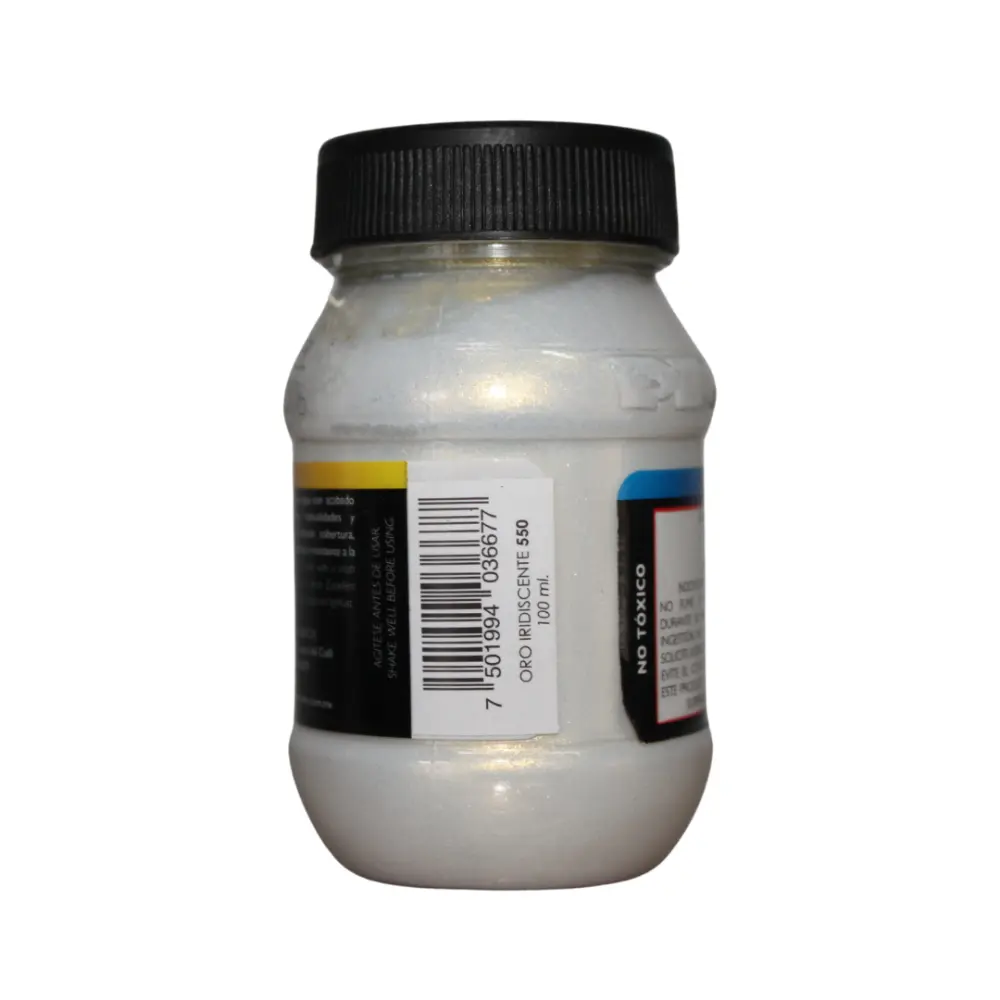 550 ORO IRIDISCENTE 100ml ACRILICO PINTO VANGUARDIA 300460 - Image 2
