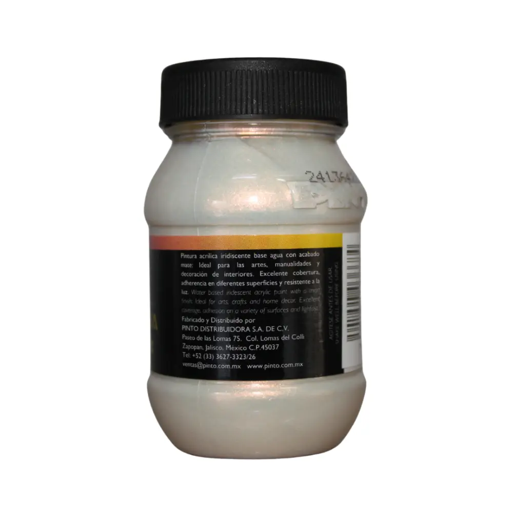 551 ROJO IRIDISCENTE 100ml ACRILICO PINTO VANGUARDIA 300462 - Image 3