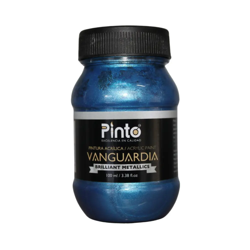 563 AZUL REY METALICO 100ml ACRILICO PINTO VANGUARDIA 300476