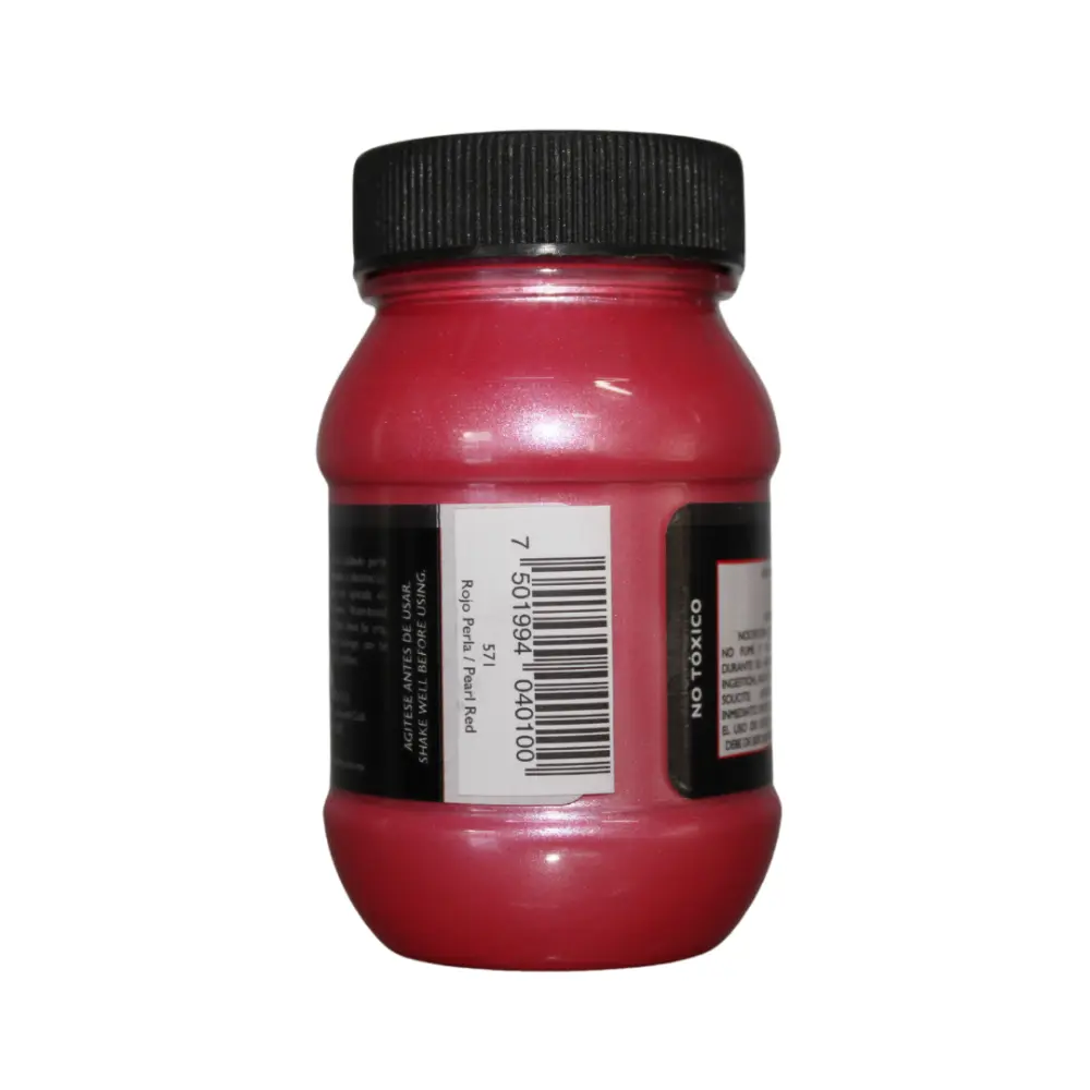 571 ROJO PERLA 100ml ACRILICO PINTO VANGUARDIA 300492 - Image 2