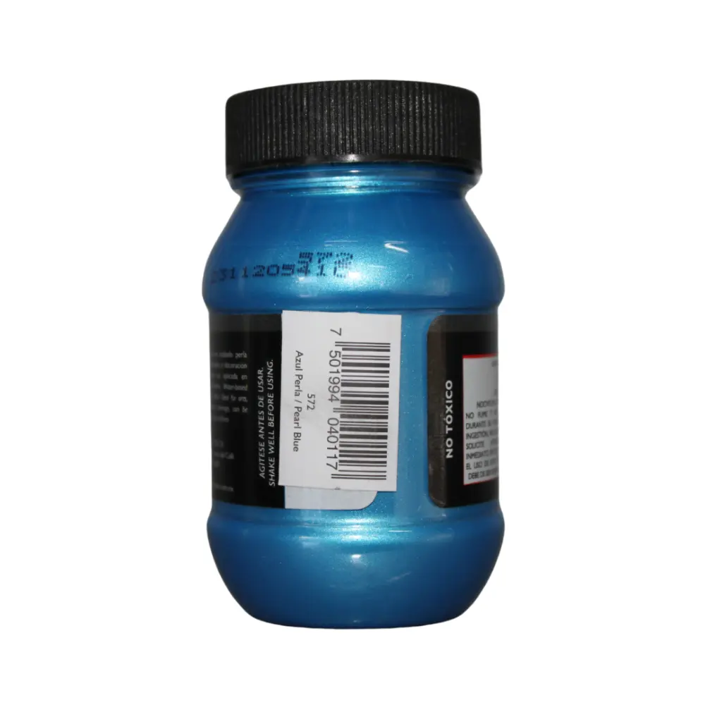 572 AZUL PERLA 100ml ACRILICO PINTO VANGUARDIA 300494 - Image 2