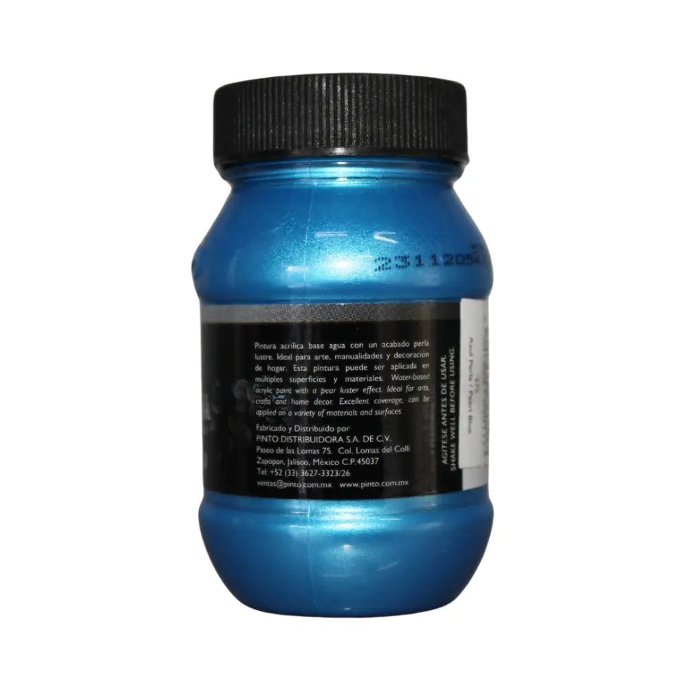 572 AZUL PERLA 100ml ACRILICO PINTO VANGUARDIA 300494 - Image 3
