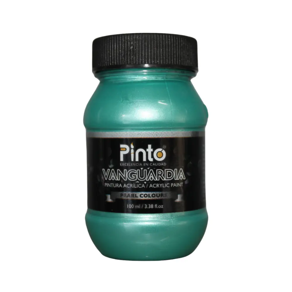 573 VERDE TURQUESA PERLA 100ml ACRILICO PINTO VANGUARDIA 300496