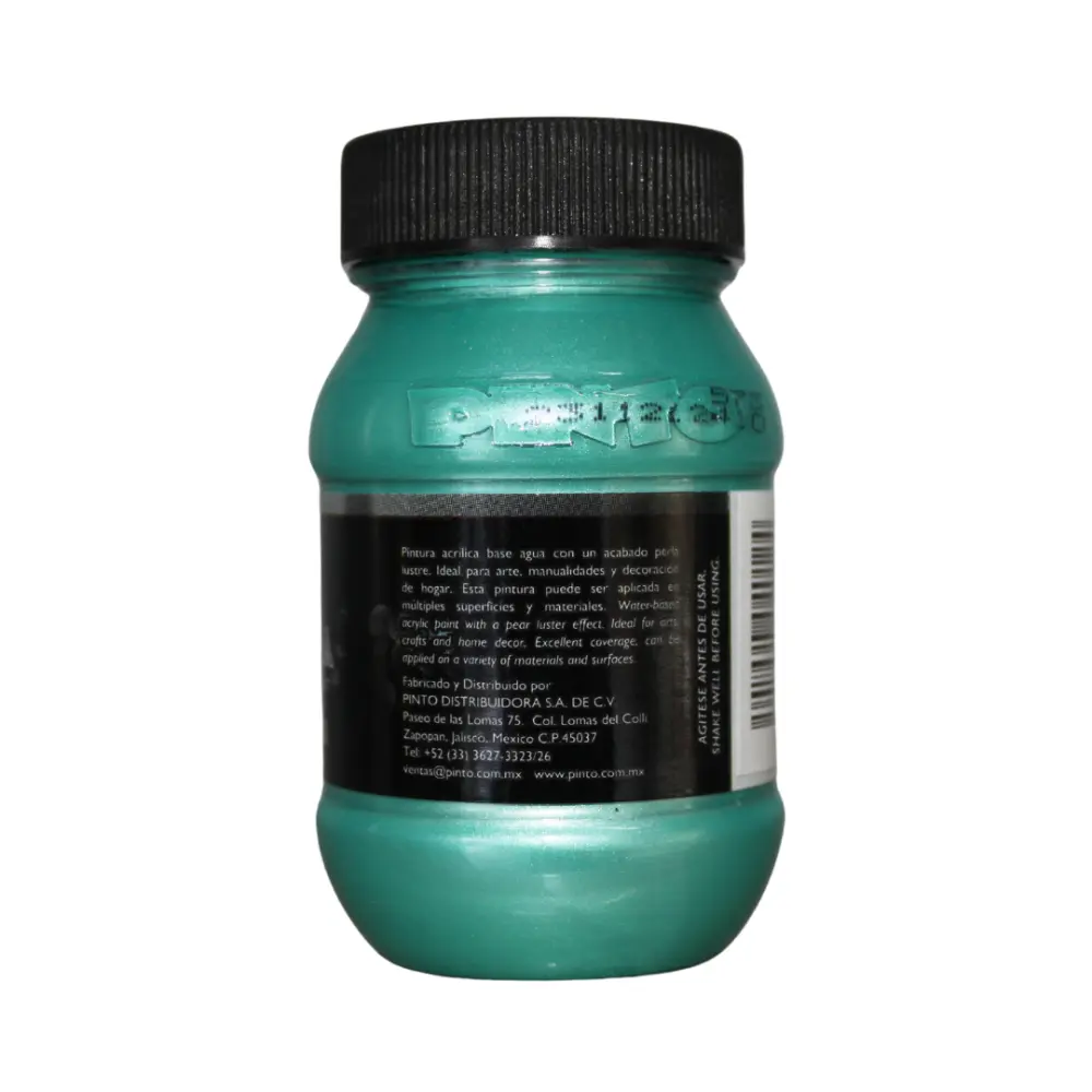 573 VERDE TURQUESA PERLA 100ml ACRILICO PINTO VANGUARDIA 300496 - Image 3