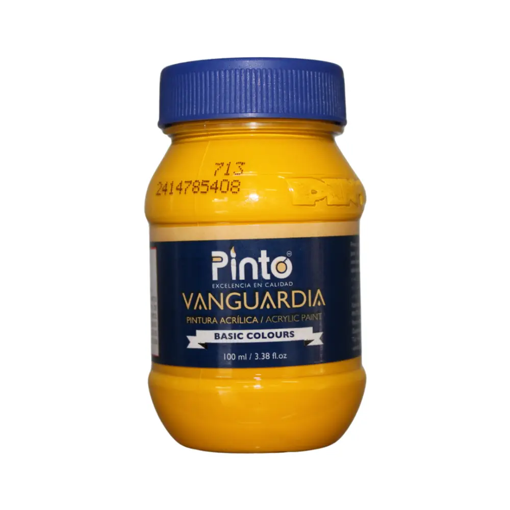 713 AMARILLO MEDIO 100ml ACRILICO PINTO VANGUARDIA 300510