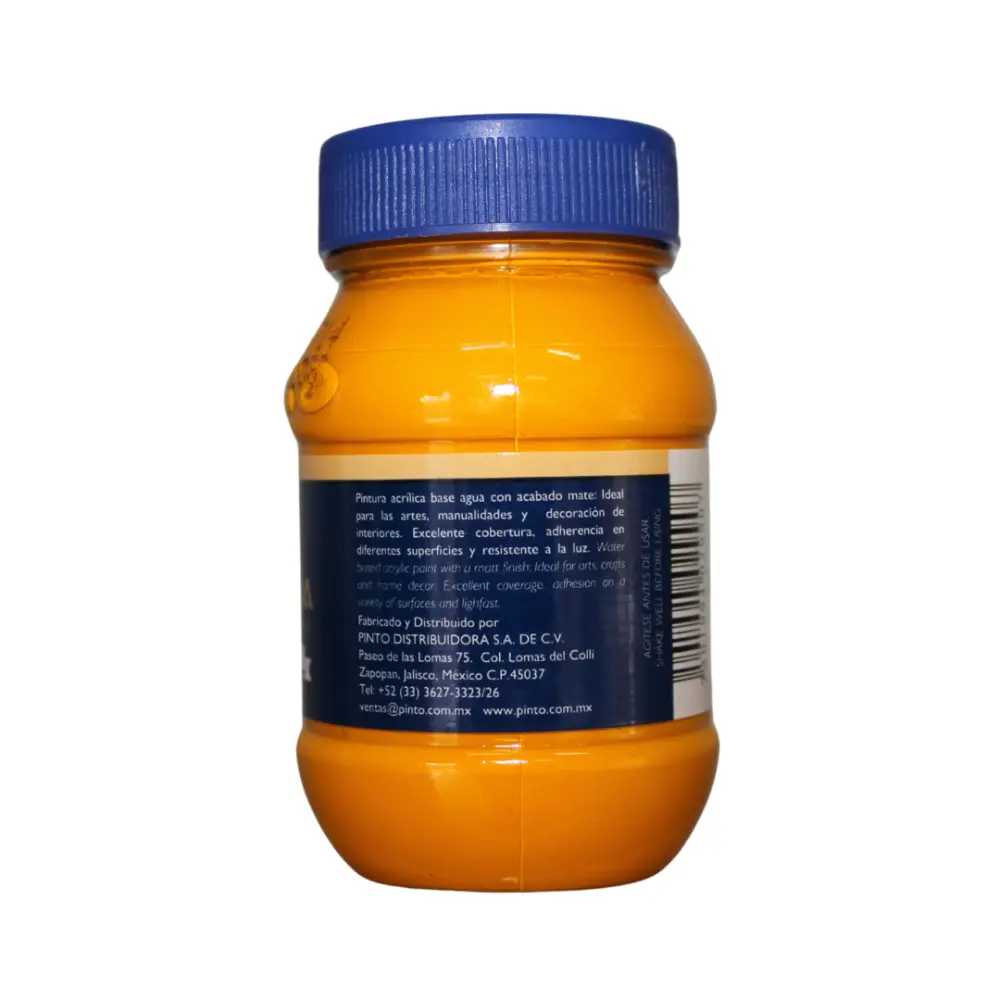 714 AMARILLO OBSCURO 100ml ACRILICO PINTO VANGUARDIA 300512 - Image 3