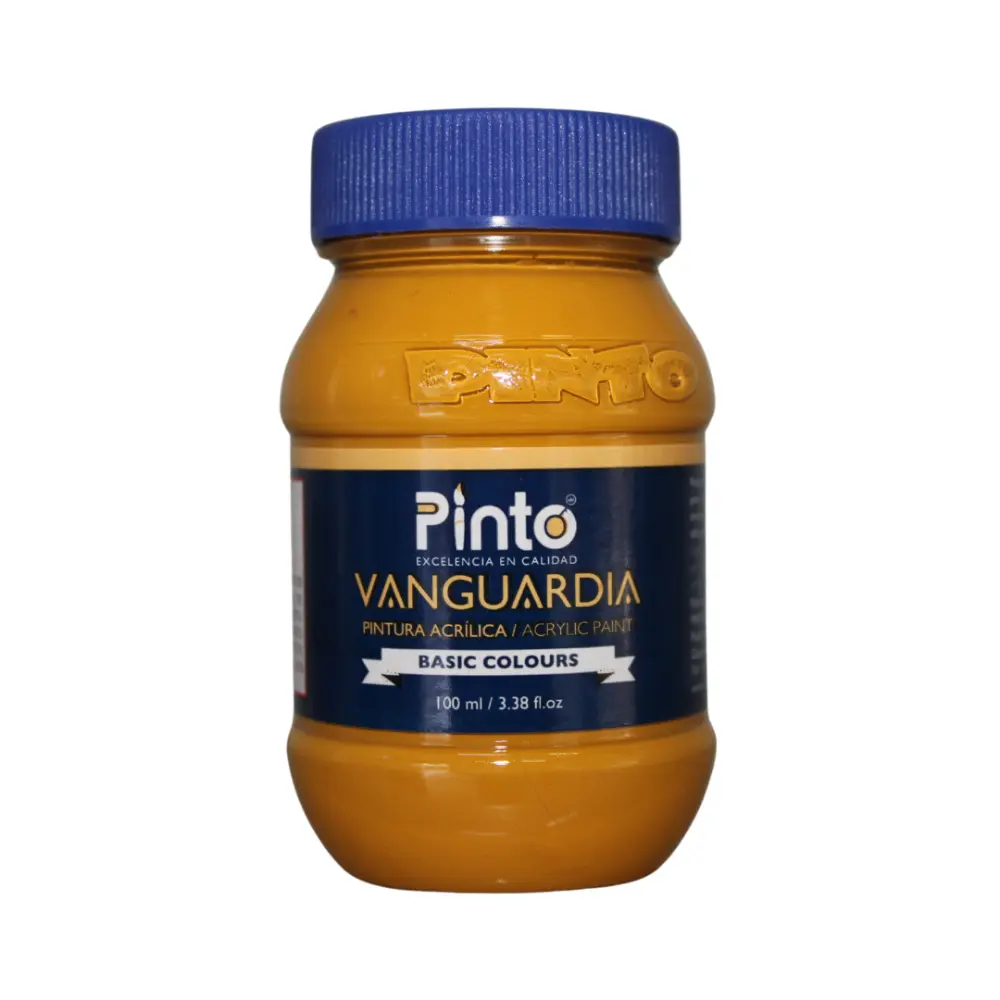 716 AMARILLO OCRE 100ml ACRILICO PINTO VANGUARDIA 300516