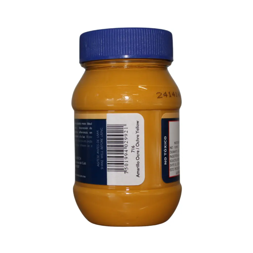 716 AMARILLO OCRE 100ml ACRILICO PINTO VANGUARDIA 300516 - Image 3