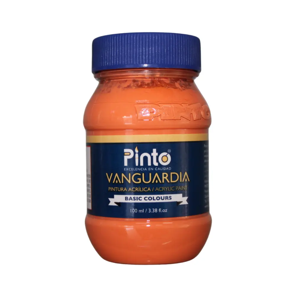 717 NARANJA CORAL 100ml ACRILICO PINTO VANGUARDIA 300518