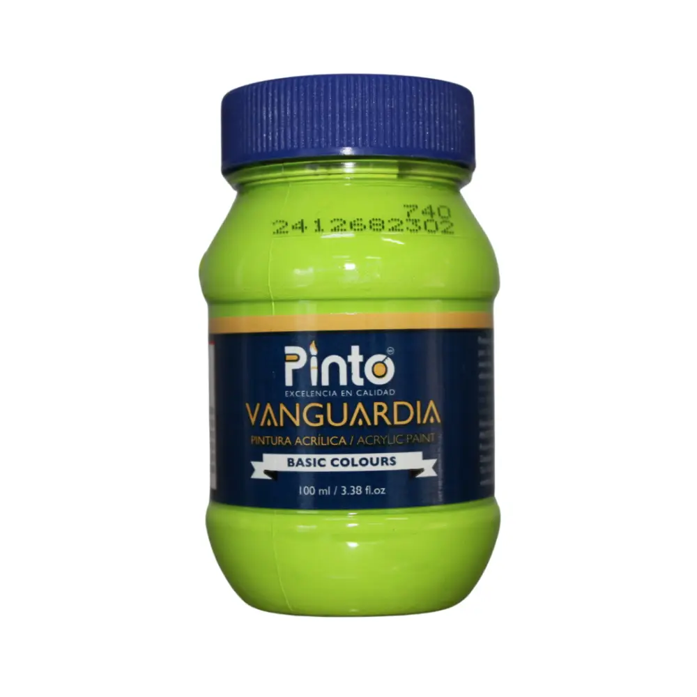740 VERDE LIMON 100ml ACRILICO PINTO VANGUARDIA 300556