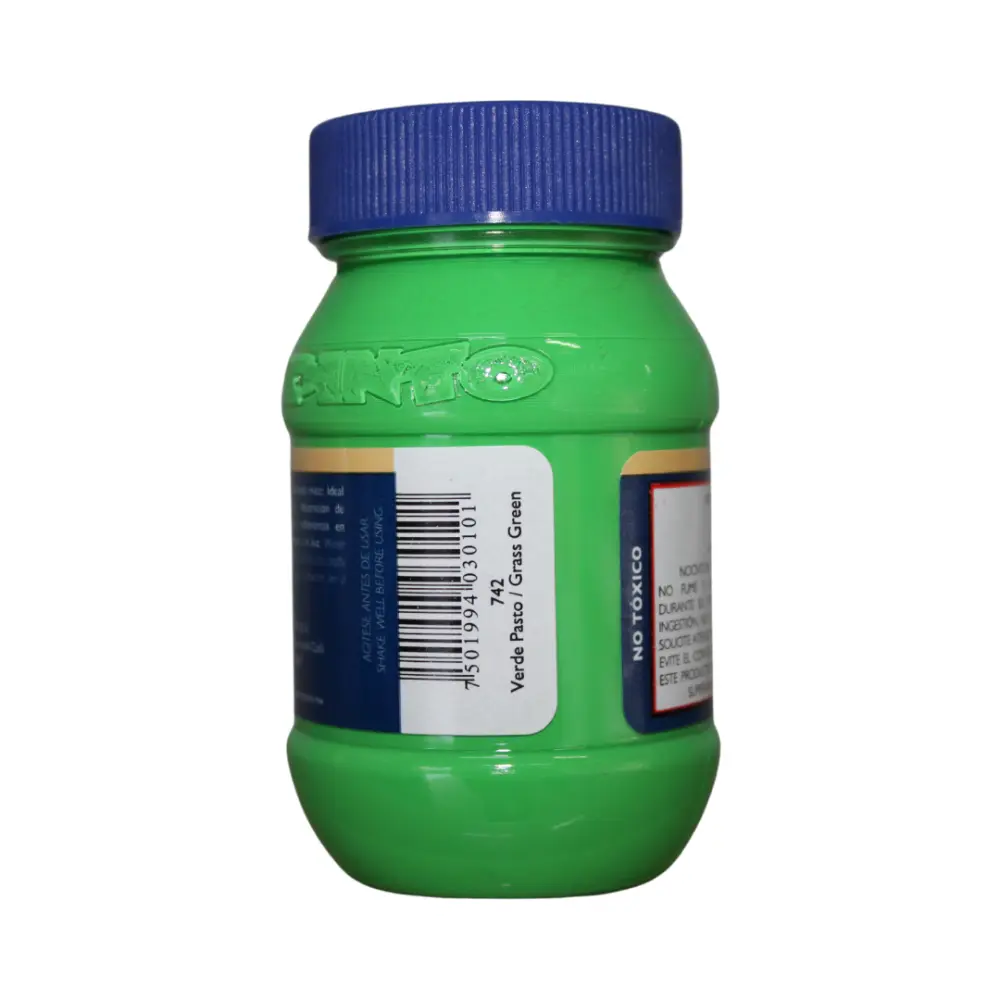 742 VERDE PASTO 100ml ACRILICO PINTO VANGUARDIA 300558 - Image 2
