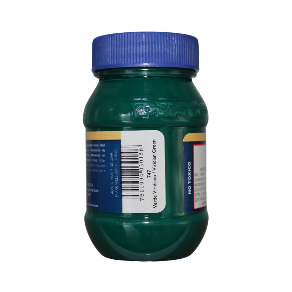 747 VERDE VIRIDIANO 100ml ACRILICO PINTO VANGUARDIA 300564 - Image 2