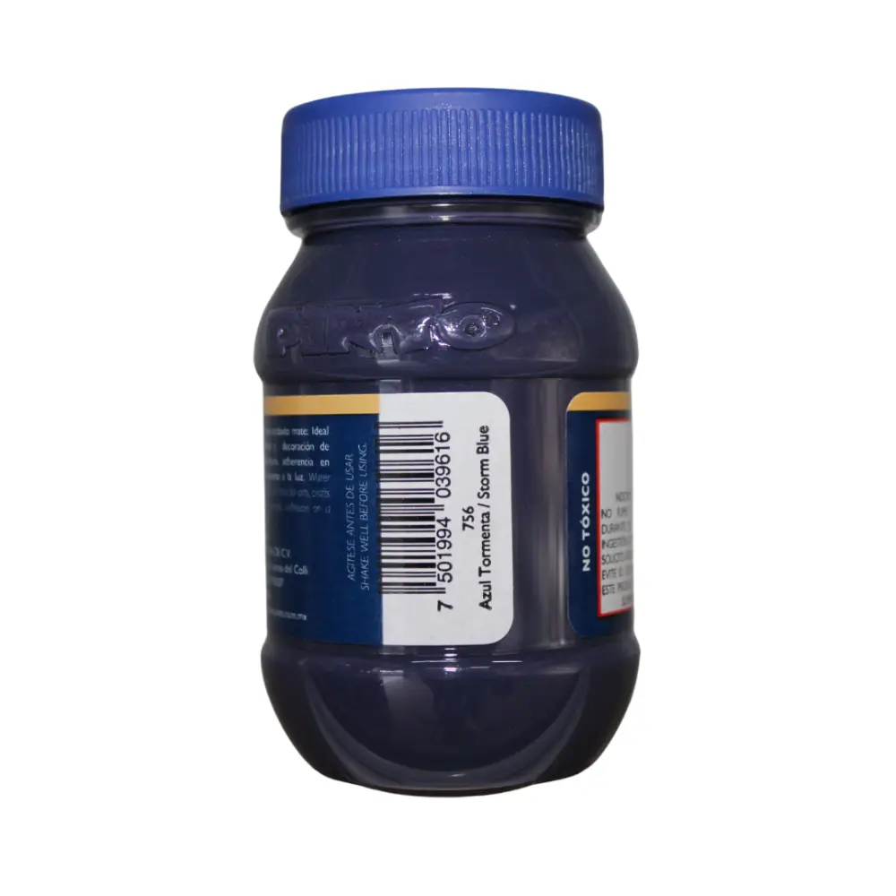 756 AZUL TORMENTA 100ml ACRILICO PINTO VANGUARDIA 300582 - Image 3