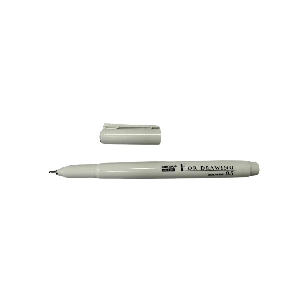 0.5mm. BLACK MARVY #4600 FOR DRAWING 300804