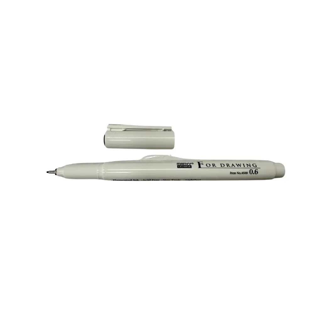 0.6mm. BLACK MARVY #4600 FOR DRAWING 300806