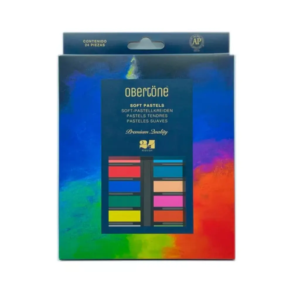 SET C/24 SOFT PASTELS OBERTONE PREMIUM QUALITY 300854
