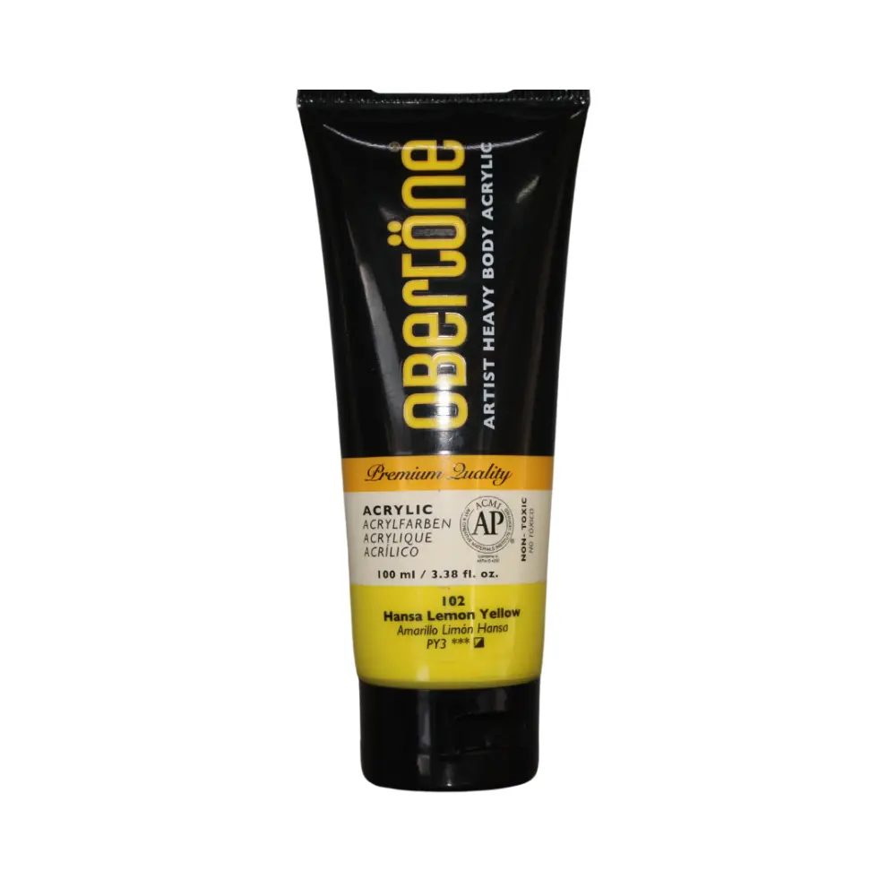 102 AMARILLO LIMON HANSA 100ml ACR ARTIST HEAVY BODY OBERTON 300900