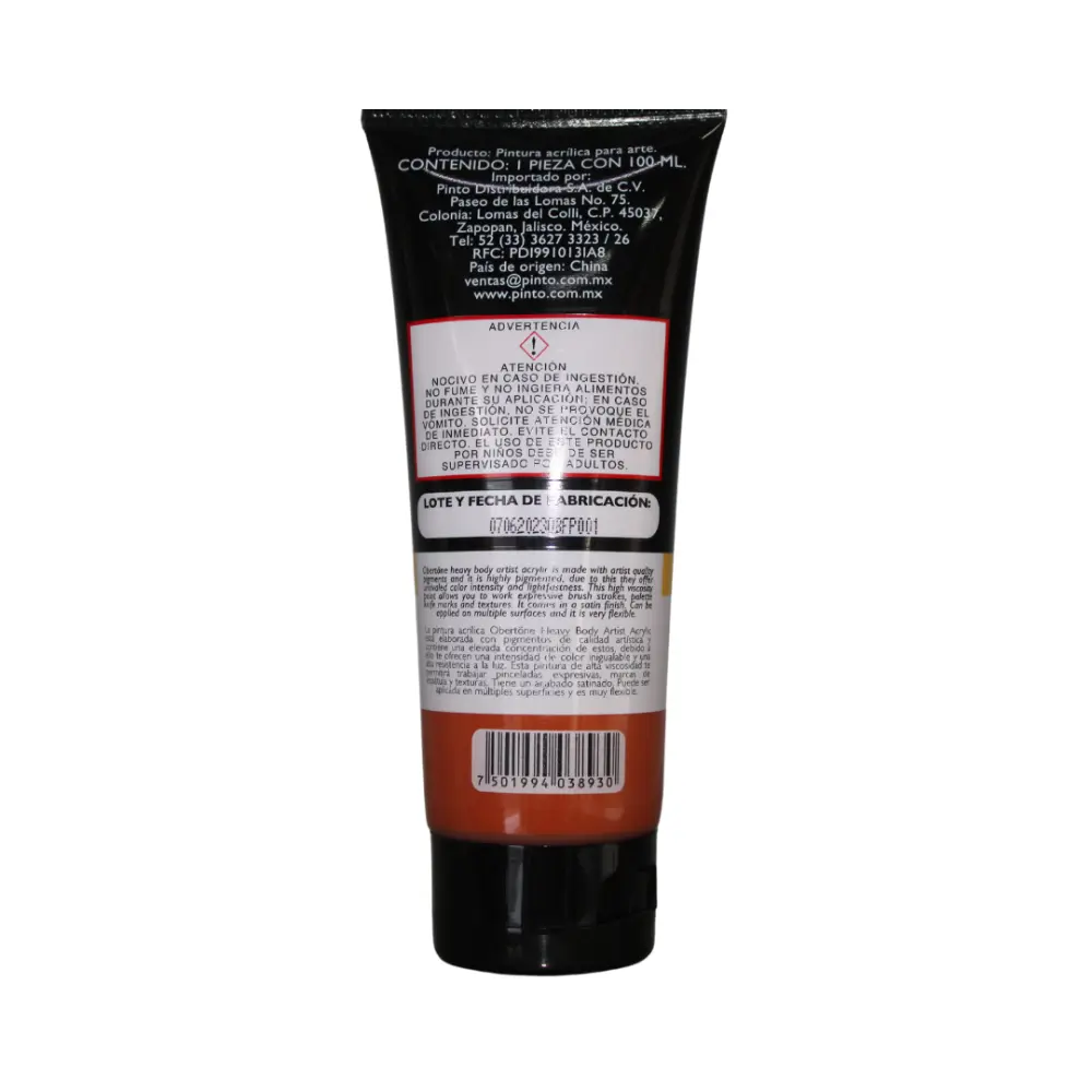 111 NARANJA DE MARTE 100ml ACR ARTIST HEAVY BODY OBERTONE 300908