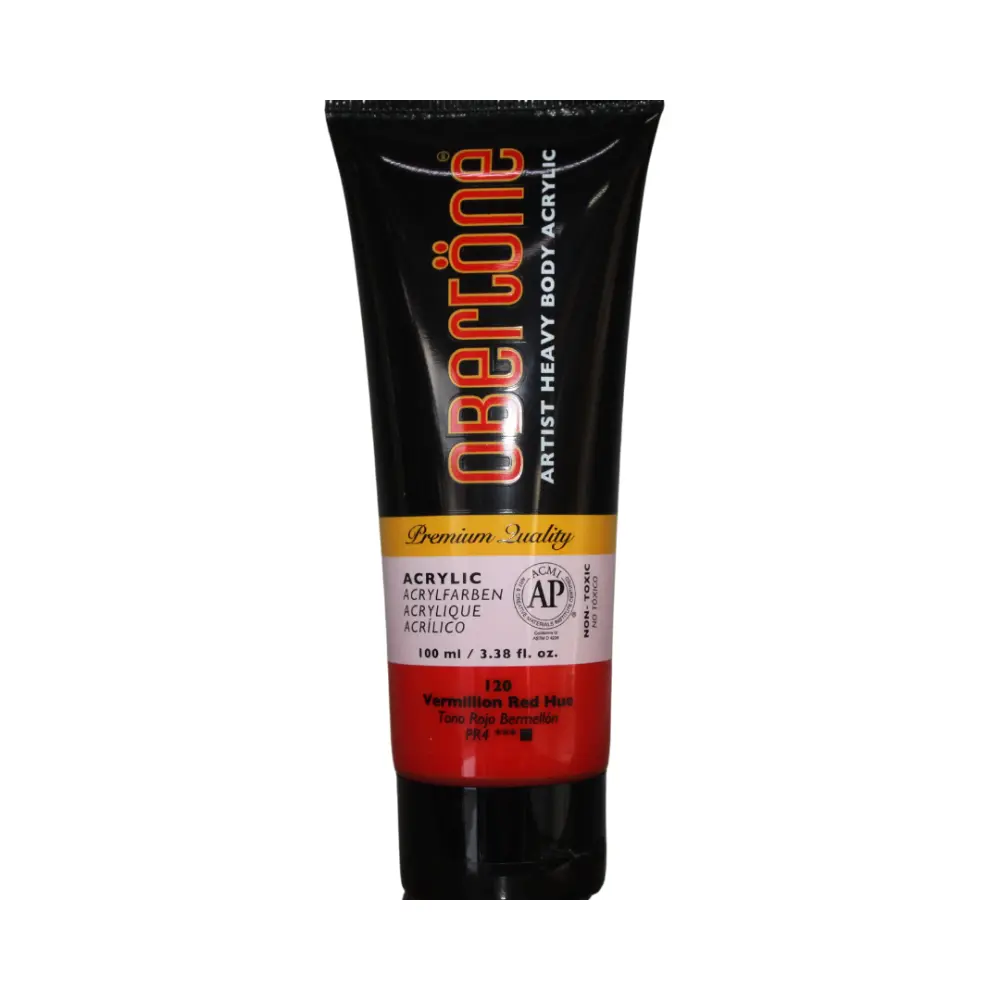 120 TONO ROJO BERMELLON 100ml ACR ARTIST HEAVY BODY OBERTONE 300912