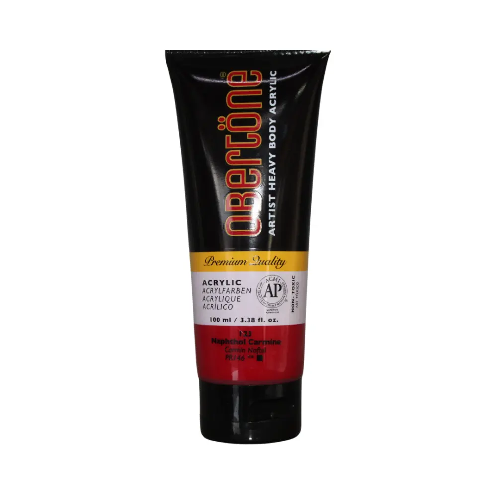 123 CARMIN NAFTOL 100ml ACR ARTIST HEAVY BODY OBERTONE 300918