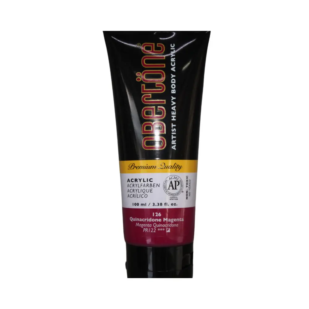 126 MAGENTA QUINACRIDONA 100ml ACR ARTIST HEAVY BODY OBERTON 300924