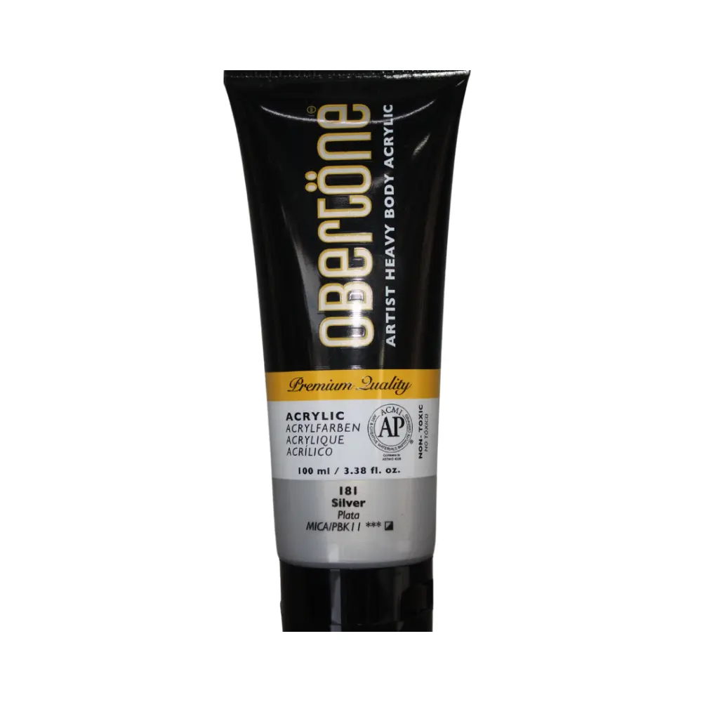 181 PLATA  100ml ACR ARTIST HEAVY BODY OBERTONE 300976
