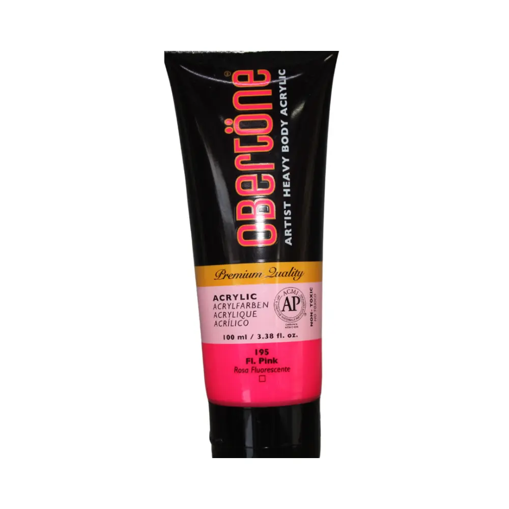 195 ROSA FL 100ml ACR ARTIST HEAVY BODY OBERTONE 301000