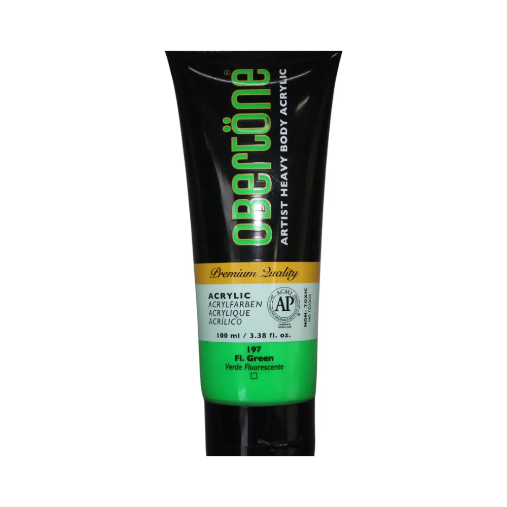 197 VERDE FL 100ml ACR ARTIST HEAVY BODY OBERTONE 301004